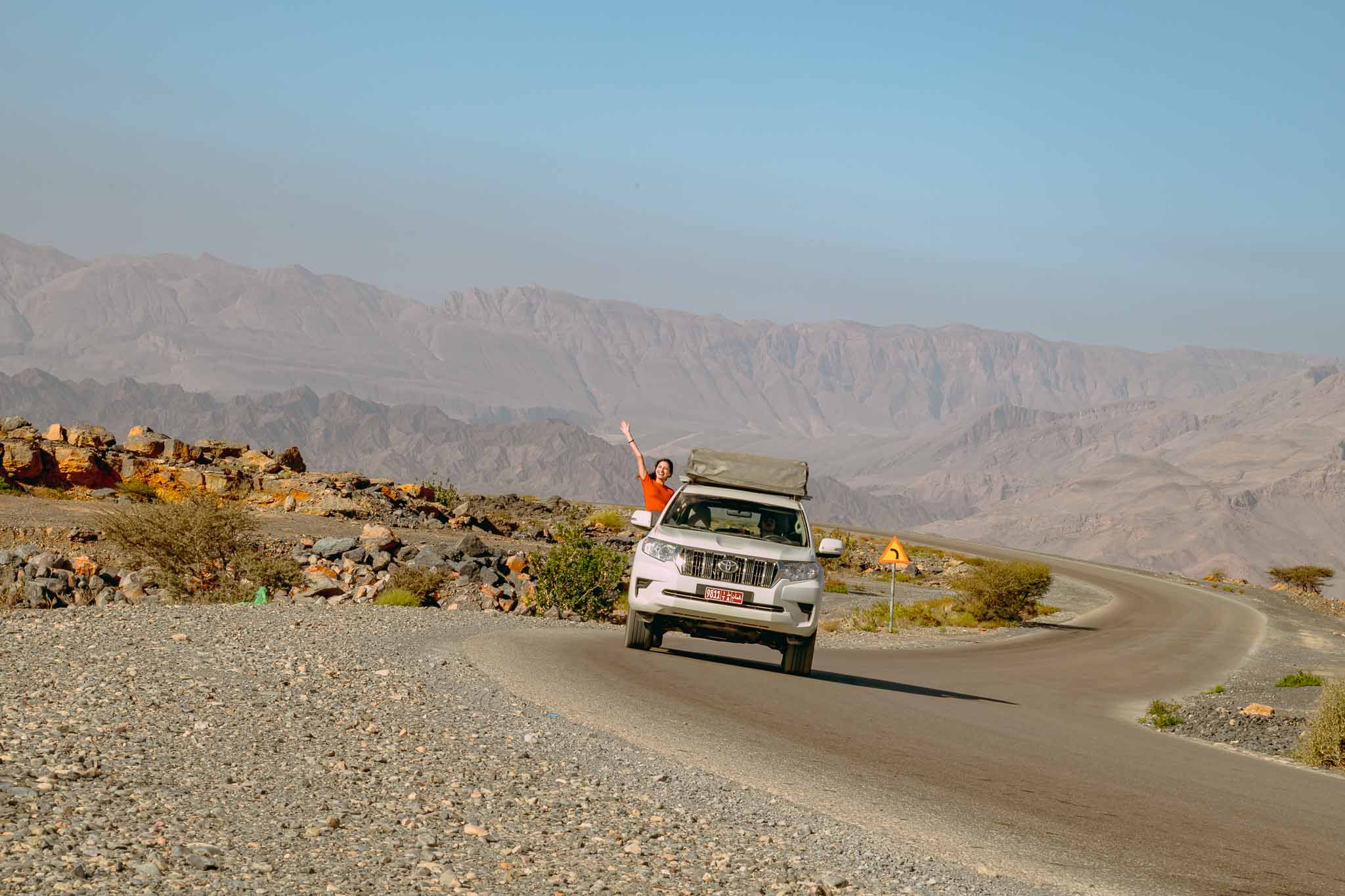 Montagne Oman soleil paysage