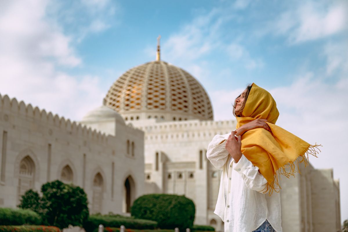 Moskee van Muscat in Oman