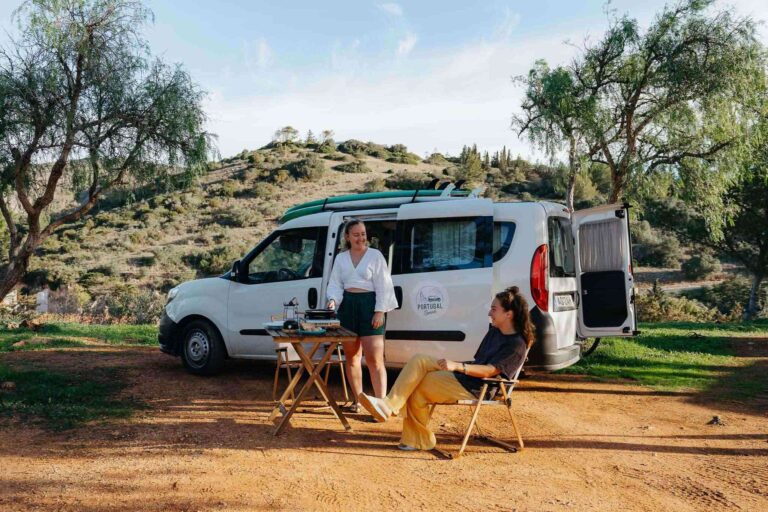 camper van in Portugal