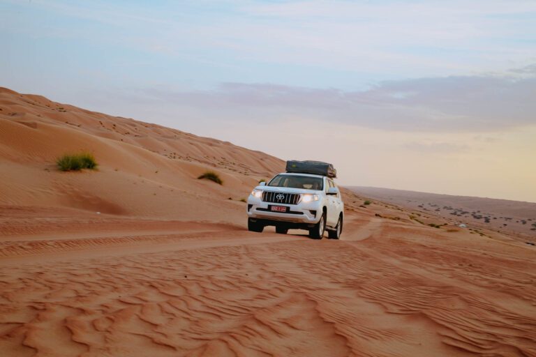 4x4 in the desert in Oman